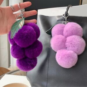 Furry Grape Keychain💎